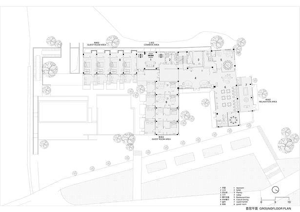 Ground floor plan ©GLA Design