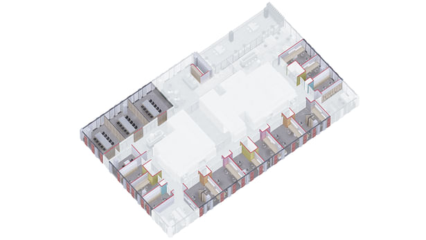 Axonometry – Structure Studio Reaktor