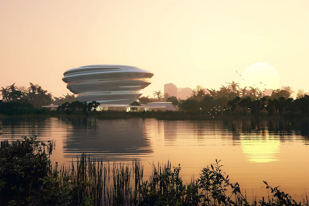 MAD tillhandahåller de senaste bygguppdateringarna för Hainan Science and Technology Museum inför öppningen 2025 |  Nyheter