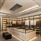 Master Dressing Room Interior Design and Joinery Solution 