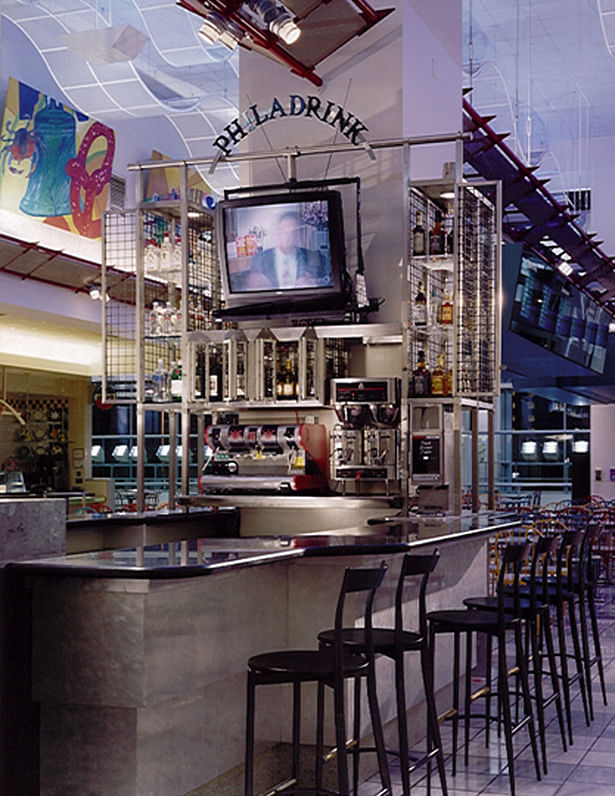 Philarink- Temporary bar in BC Connector Food Court- Demolished