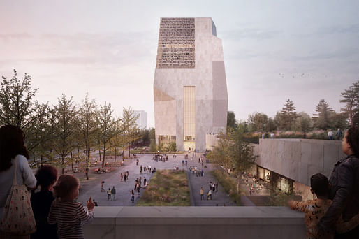 The proposed Obama Presidential Center. Image courtesy the Obama Foundation