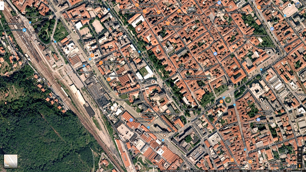 Google Aerial photo of site