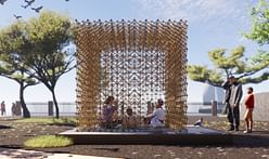 A Japanese teahouse prototype made from food waste debuts at this year’s Venice Biennale