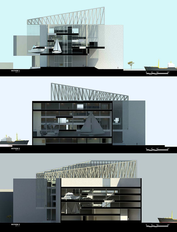 Revit Sections (Rendered)