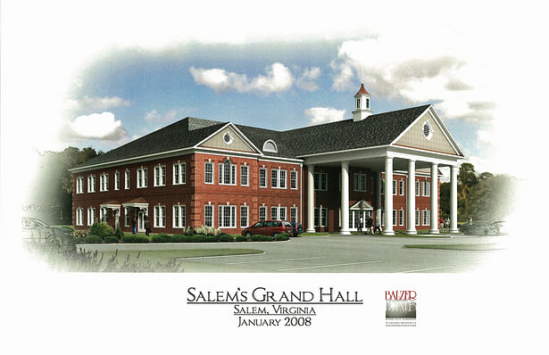 Salem Grand Hall Conceptual Design