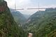 Photo of the Beipanjiang Duge Bridge under construction in 2016. (Photo: Eric Sakowski; Image via HighestBridges.com) 