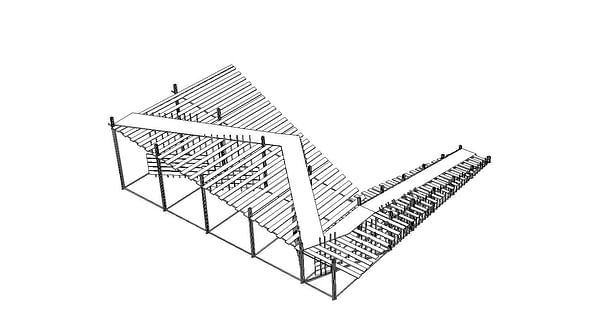 3D view of the ramp