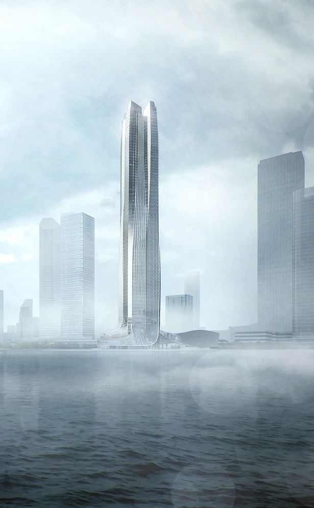 Hengqin International Financial Center, Zhuhai, China, by Aedas