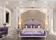 Royal master bedroom interior design