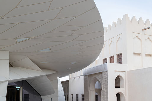 National Museum of Qatar designed by Ateliers Jean Nouvel. Photo: Iwan Baan.
