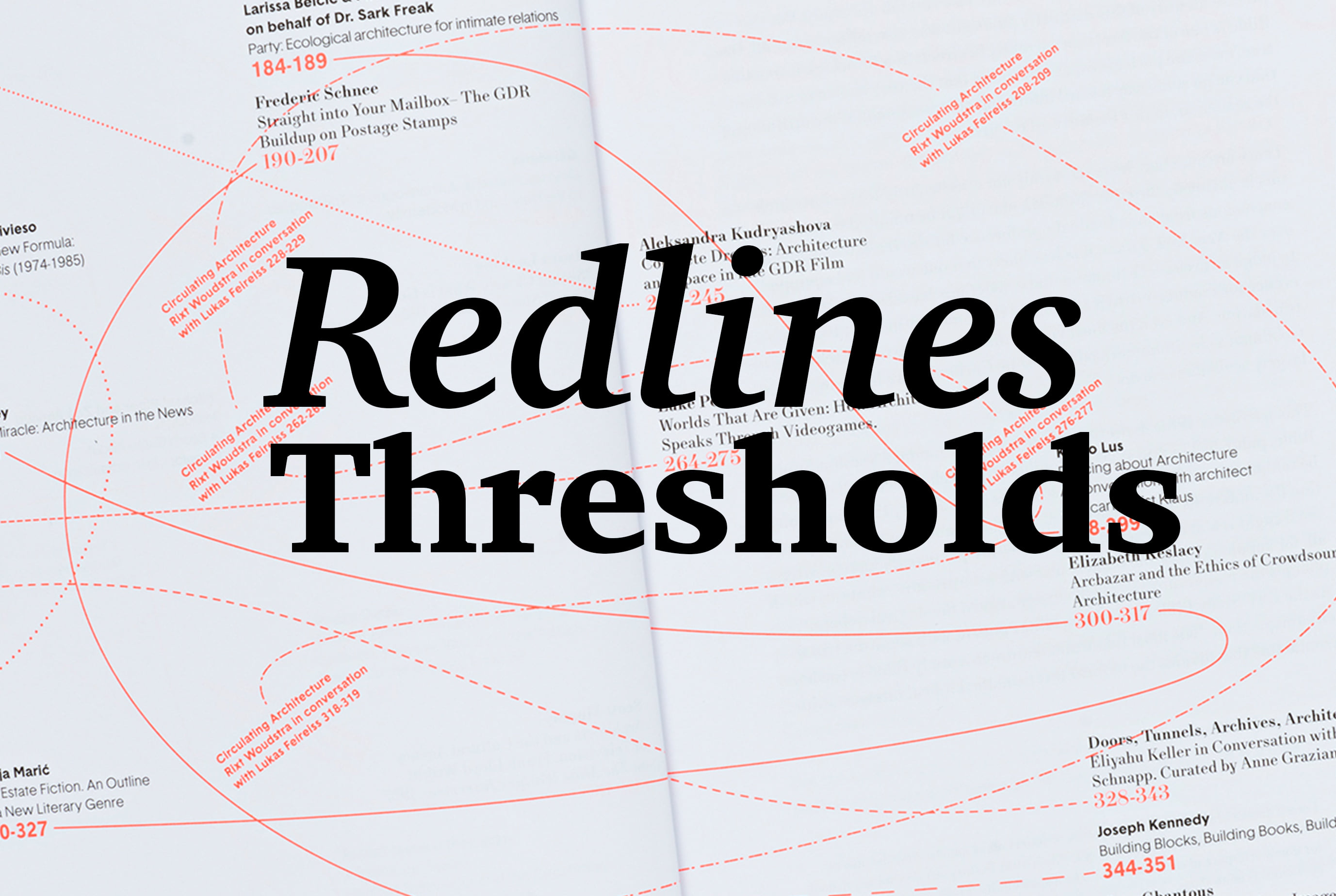 Redlines: Thresholds | Features | Archinect
