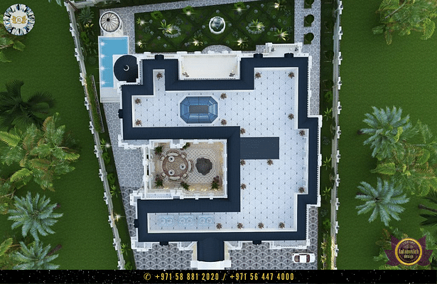 Luxury Villa Design Concept in Qatar