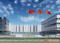 HENRUI Pharmaceutical Industrial Park in Suzhou designed by +1Studio