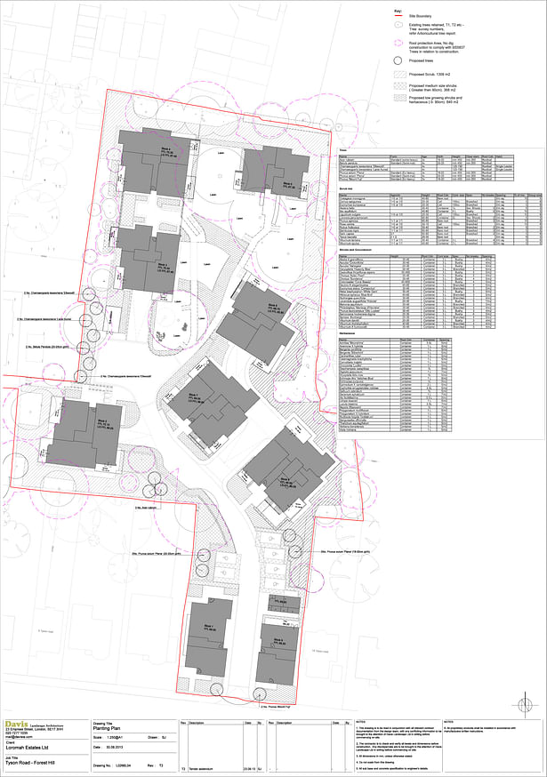 Tyson Road Residential Development Landscape Plan
