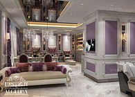 Beauty salon in Riyad interior design