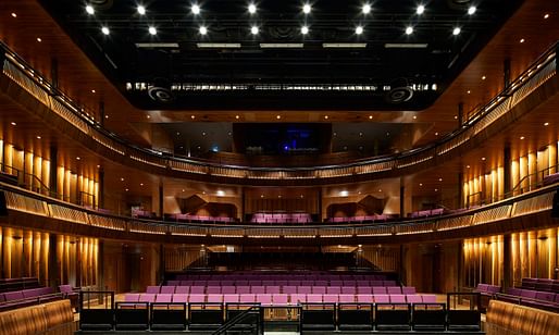 The Linbury theater is a newly created performance space inside the refurbished Royal Opera House. Photo: Hufton+Crow