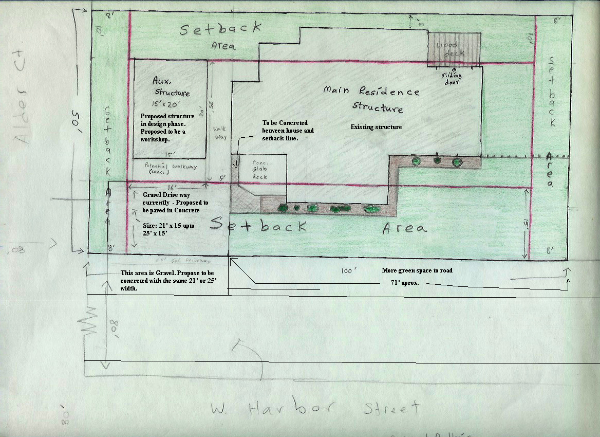 Early proposal Site Plan - old project from 2006.