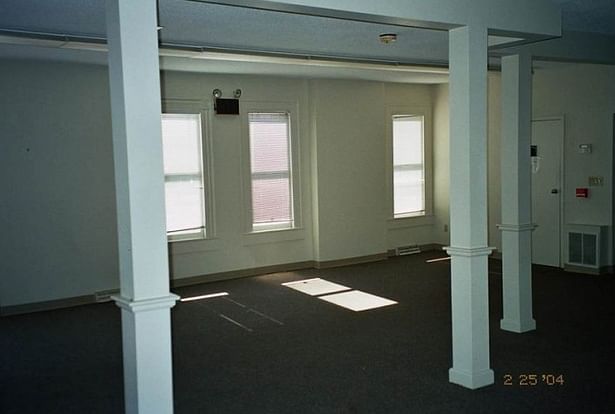 Interior before