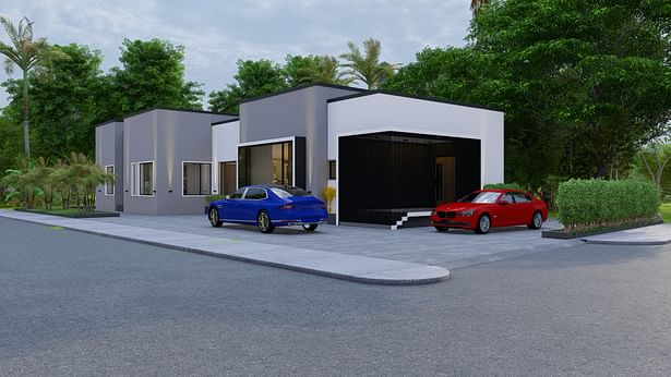 4-bedroom bungalow design, Akure