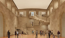 Ground breaks on Frank Gehry's subtly lit, opened-up Philadelphia Museum of Art