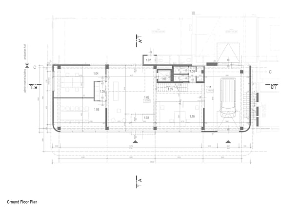 Ground floor plan ellement architects