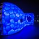 Cellular Tessellation on site at the Vivid Light festival in Sydney, Australia. Photo by Patrick Boland photography