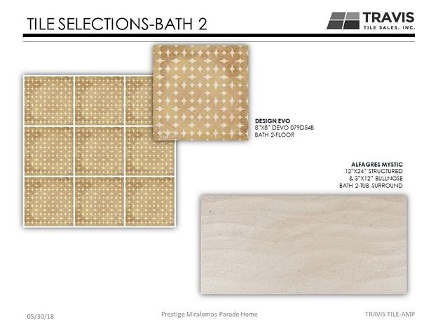 Tile Selections Bath #2