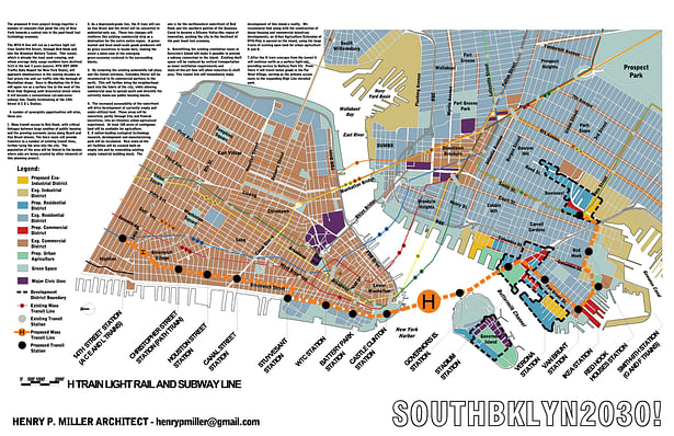 H Train Route Map