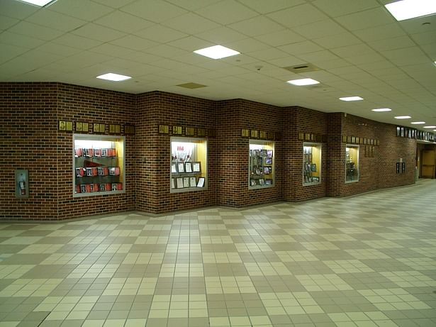INTERIOR VIEW HALL OF FAME DISPLAY AREA