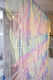 Geometric Curtain from CAW gallery New Haven via Virginia Melnyk