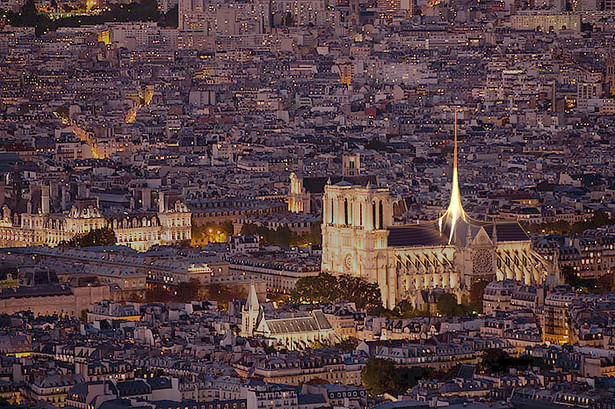Notre Dame's Spine_OF STUDIO_NightView