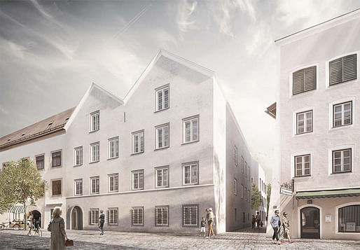 Rendering of the winning design by Marte.Marte Architekten. Image: Marte.Marte Architekten.