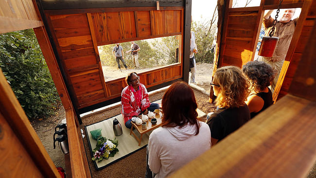 Another view inside the teahouse. Credit: Al Seib/ Los Angeles Times