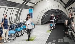 Gensler proposes "Underline" bike paths in London's abandoned tube tunnels