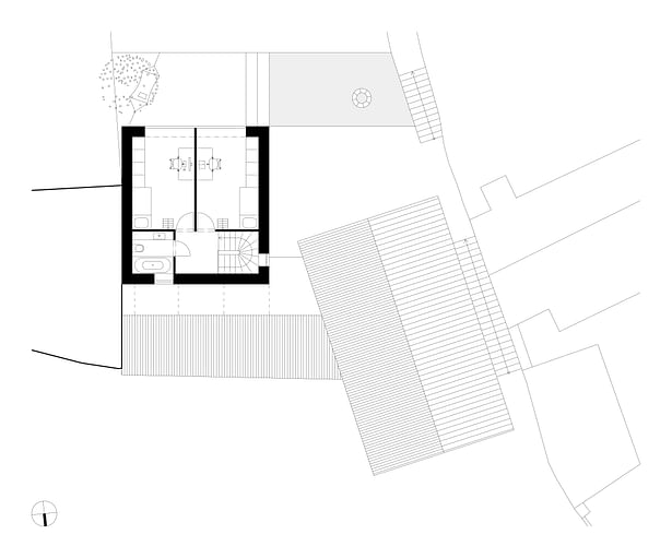 2nd Floor Plan Atelier 111 architekti