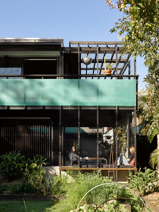 LiveWorkShare House in Australia by Bligh Graham Architects. Image: Frederick Jones