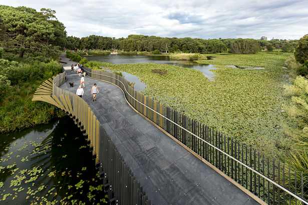 Bara Bridge, Sydney. Sam Crawford Architects Photographer Brett Boardman