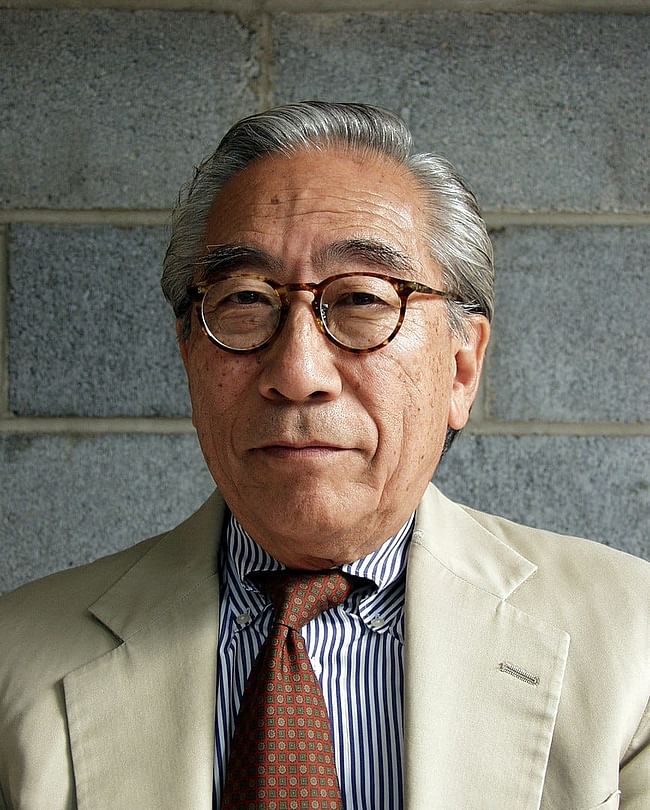 Shoji Sadao, architect, Founding Director of the Noguchi Museum. Partners and collaborators with Isamu Noguchi and Buckminster Fuller. Photo via Wikipedia