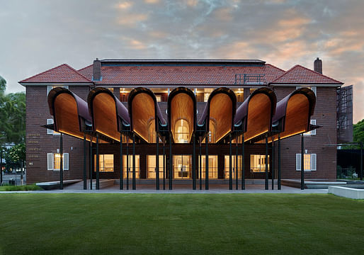 Winner of the NSW Architecture Medallion and the Greenway Prize for Heritage: Joynton Avenue Creative Precinct. Photo: Michael Nicholson.