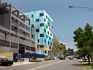 Render of Apartment Building in Lima