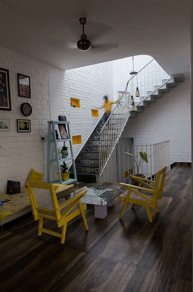 Photo:studio916 light filled informal living upstairs