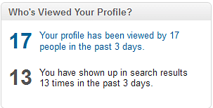 wouldn't a *profile views* section be cool?