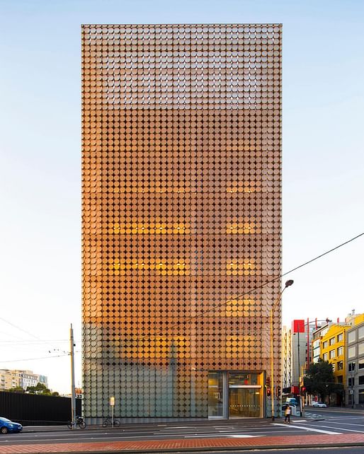 RMIT Design Hub. Photo © John Gollings/Courtesy of Sean Godsell Architects. 