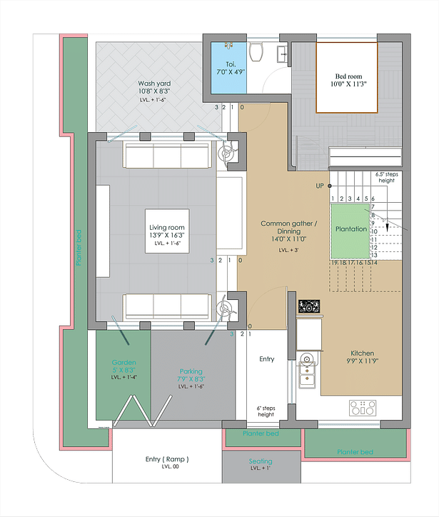 Ground Floor Layout