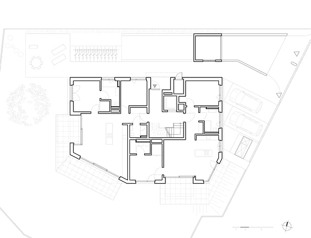 Ground floor plan Apropos Architects