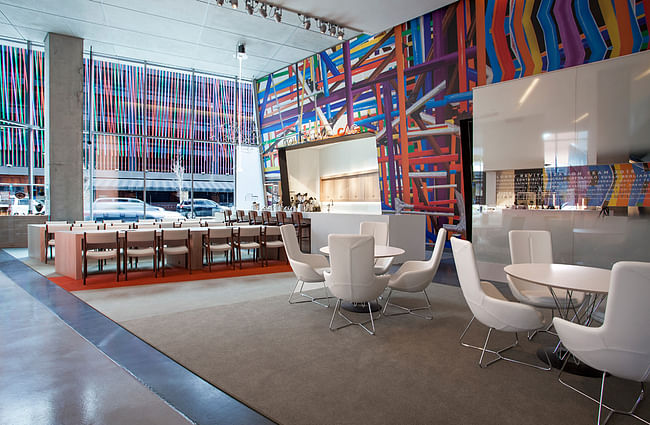 Contemporary Arts Center Lobby. Photo courtesy of FRCH Design Worldwide.