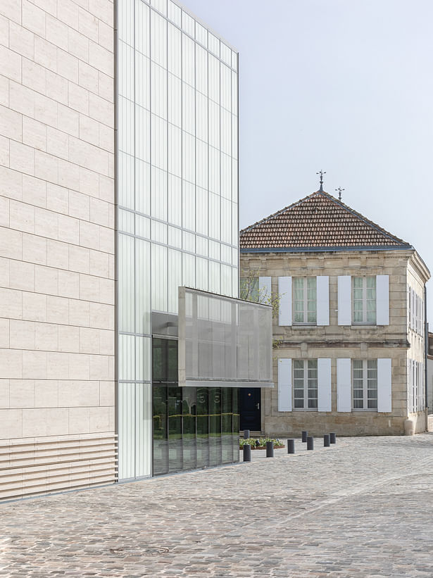 The Château Lynch-Bages Winery in Pauillac, France (courtesy PEI Architects)