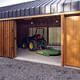 Elk Valley Tractor Shed in Hood River, OR by FIELDWORK Design & Architecture; Photo: Brian Walker Lee