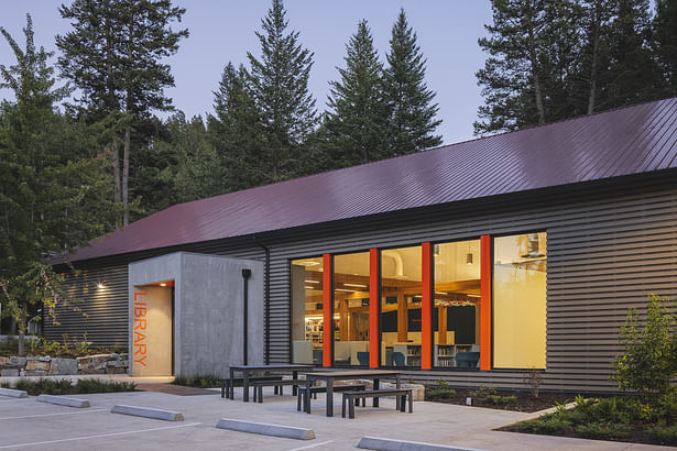 Bigfork Library (Photo: Chuck Collier Schmidt)